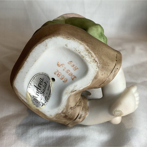 Vintage Ceramic Andrea by Sadek Piano Babies - 6682 Design 4.5" Cute Home Decor - Picture 7 of 16